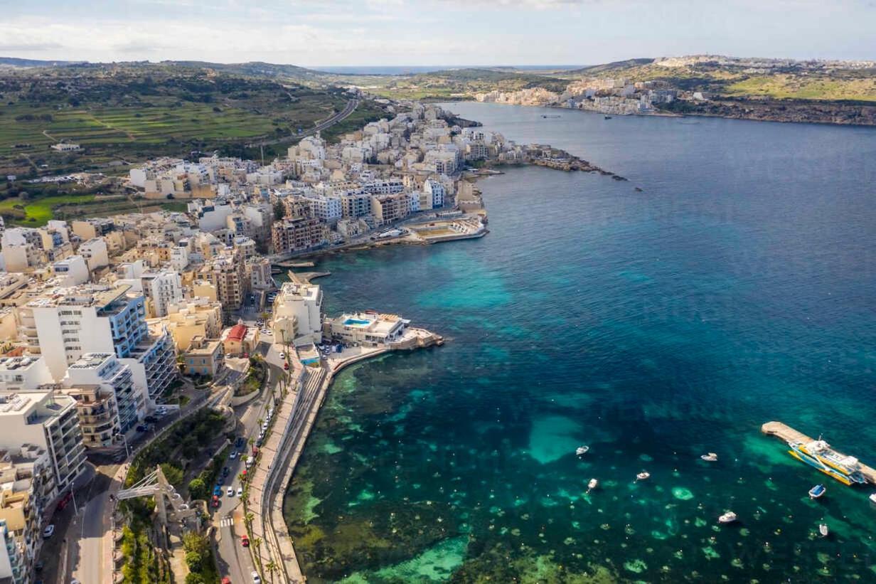 Bugibba Sealine Apartment St. Paul's Bay Esterno foto